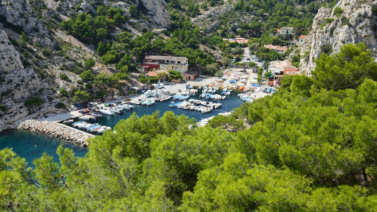 Image d'un port Corse
